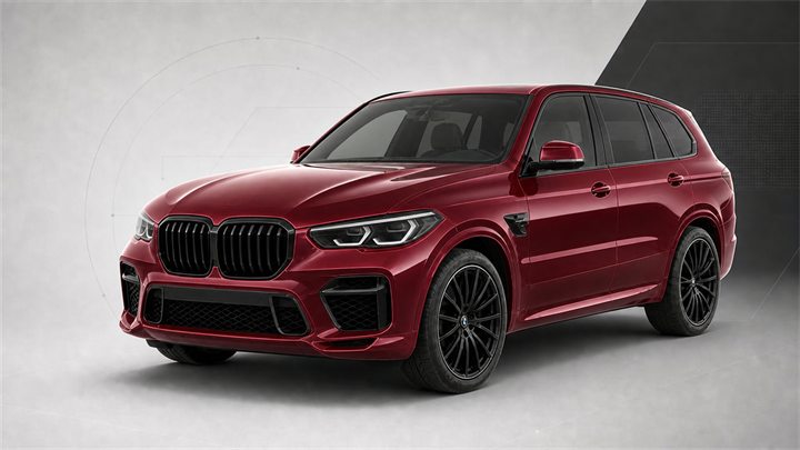 BMW: оклейка цветным полиуретаном