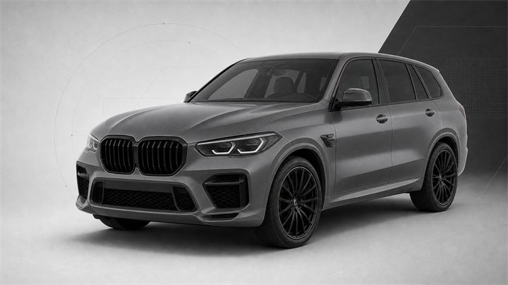 BMW: полная оклейка матовым полиуретаном
